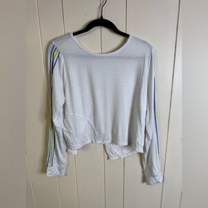 Splendid Long Sleeve Crop Top M